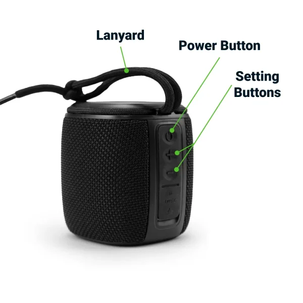 Bamboo Bluetooth Speaker - Transparent Top